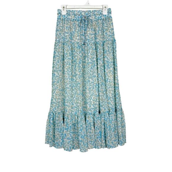 DKNY Animal Print Maxi Skirt - Size XS - Picture 1 of 9